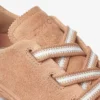 Diamond Light Flex F Sneakers basse in mix di pelle scamosciata e pelle color caramello