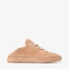 Diamond Light Flex F Sneakers basse in mix di pelle scamosciata e pelle color caramello