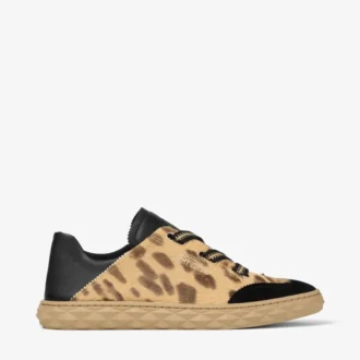 Diamond Light Flex F Sneakers in pelle di cavallino con stampa leopardata Diamond Light Flex F Sneakers in pelle di cavallino con stampa leopardata