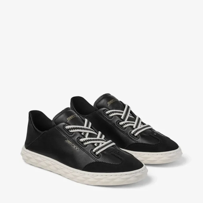 Diamond Light Flex F Sneakers in pelle nera