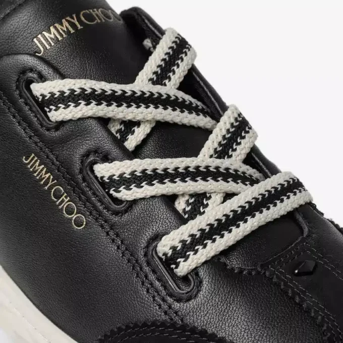 Diamond Light Flex F Sneakers in pelle nera