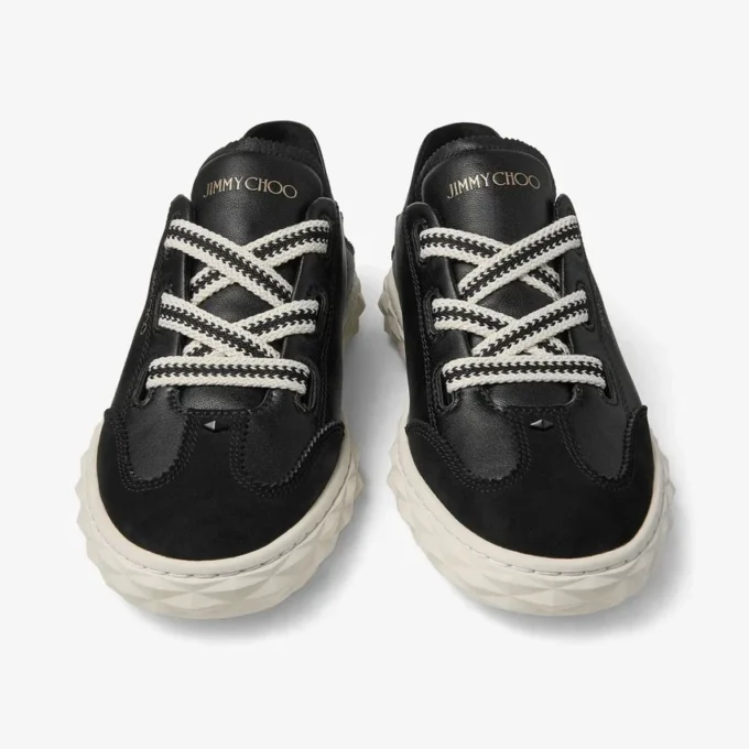 Diamond Light Flex F Sneakers in pelle nera