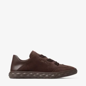 Diamond Light Flex F Sneakers in pelle scamosciata e pelle color cioccolato Diamond Light Flex F Sneakers in pelle scamosciata e pelle color cioccolato