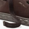 Diamond Light Flex F Sneakers in pelle scamosciata e pelle color cioccolato