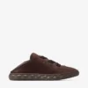 Diamond Light Flex F Sneakers in pelle scamosciata e pelle color cioccolato