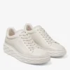 Diamond Maxi M Ii Sneakers con plateau in pelle nappa color gesso Diamond Maxi M Ii Sneakers con plateau in pelle nappa color gesso