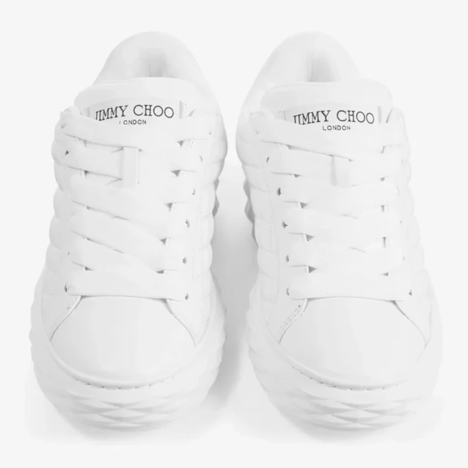 Diamond Maxi M Sneakers in pelle trapuntata Diamond White Diamond Maxi M Sneakers in pelle trapuntata Diamond White