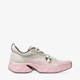 Diamond Run F Sneakers in misto jacquard a maglia Moon and Rose Diamond Run F Sneakers in misto jacquard a maglia Moon and Rose