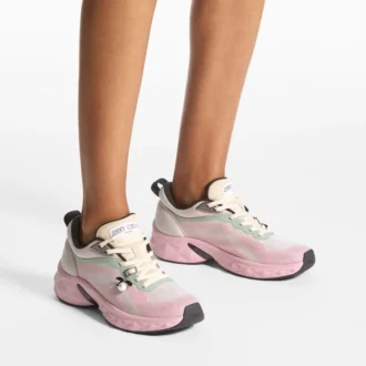 Diamond Run F Sneakers in misto jacquard a maglia Moon and Rose Diamond Run F Sneakers in misto jacquard a maglia Moon and Rose