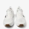 Diamond Run F Sneakers in misto jacquard e maglia bianca