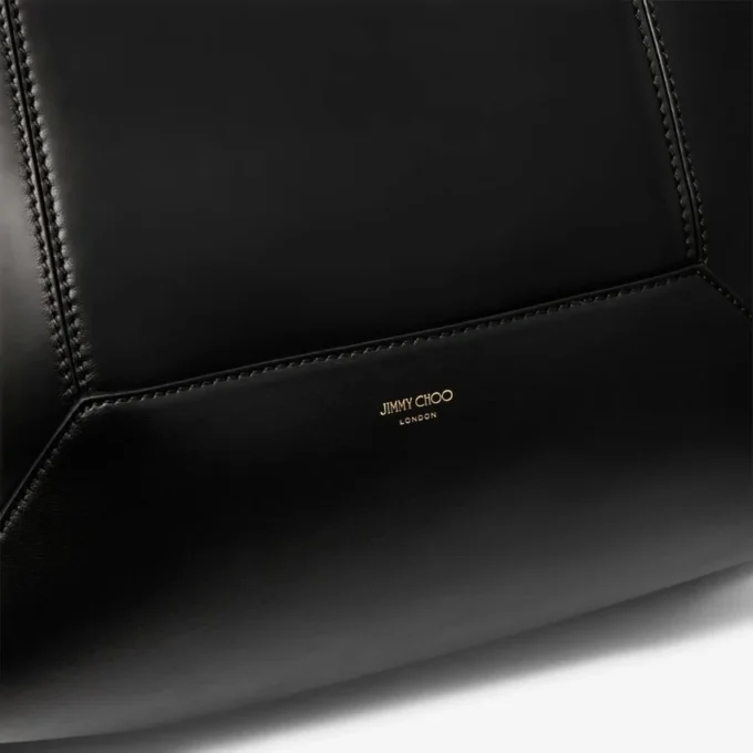 Diamond Tote Borsa tote media in pelle di vitello nera Diamond Tote Borsa tote media in pelle di vitello nera