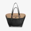 Diamond Tote Borsa tote media in pelle di vitello nera Diamond Tote Borsa tote media in pelle di vitello nera