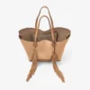 Diamond Tote Borsa tote media in pelle scamosciata color caramello con frange Diamond Tote Borsa tote media in pelle scamosciata color caramello con frange