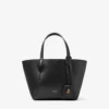 Diamond Tote Borsa tote piccola in pelle di vitello nera Diamond Tote Borsa tote piccola in pelle di vitello nera