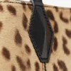 Diamond Tote Large Borsa tote in cavallino con stampa leopardata naturale Diamond Tote Large Borsa tote in cavallino con stampa leopardata naturale