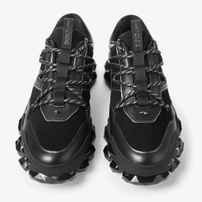 Diamond X II M Scarpe da ginnastica in pelle nera Diamond X II M Scarpe da ginnastica in pelle nera