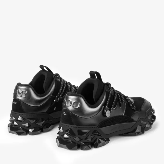 Diamond X II M Scarpe da ginnastica in pelle nera Diamond X II M Scarpe da ginnastica in pelle nera