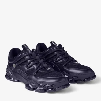 Diamond X M Sneakers in pelle e mesh