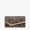 Emmie Borsa a mano in pizzo jimmy choo nera e rosa balletto Emmie Borsa a mano in pizzo jimmy choo nera e rosa balletto
