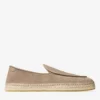 Espadrillas Shenton in camoscio velour color pietra Espadrillas Shenton in camoscio velour color pietra