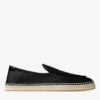 Espadrillas Shenton in pelle nera martellata Espadrillas Shenton in pelle nera martellata