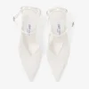 Faiz 100 Décolleté in pizzo jimmy choo color avorio