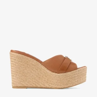 leda wedge 100 mule con zeppa in pelle nappa color cuoio 1 330x330 - Leda Wedge 100 Mule con zeppa in pelle nappa color cuoio