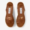Lemi Wedge 100 Zeppe in pelle scamosciata mix color cuoio con perline Lemi Wedge 100 Zeppe in pelle scamosciata mix color cuoio con perline