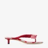 Liss 35 Mix Rosso Rubino Sandali mules in cotone a quadretti misti con fiocco a quadretti Liss 35 Mix Rosso Rubino Sandali mules in cotone a quadretti misti con fiocco a quadretti