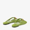 Lova Mule Flat Clover Mix Scarpe basse in pelle scamosciata con perline Lova Mule Flat Clover Mix Scarpe basse in pelle scamosciata con perline