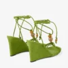 Lova Wedge 85 Zeppe in pelle scamosciata Clover Mix con perline Lova Wedge 85 Zeppe in pelle scamosciata Clover Mix con perline