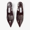 Love Sling Back 85 Sambuco – Décolleté con cinturino posteriore in pelle goffrata effetto coccodrillo lucida Love Sling Back 85 Sambuco – Décolleté con cinturino posteriore in pelle goffrata effetto coccodrillo lucida