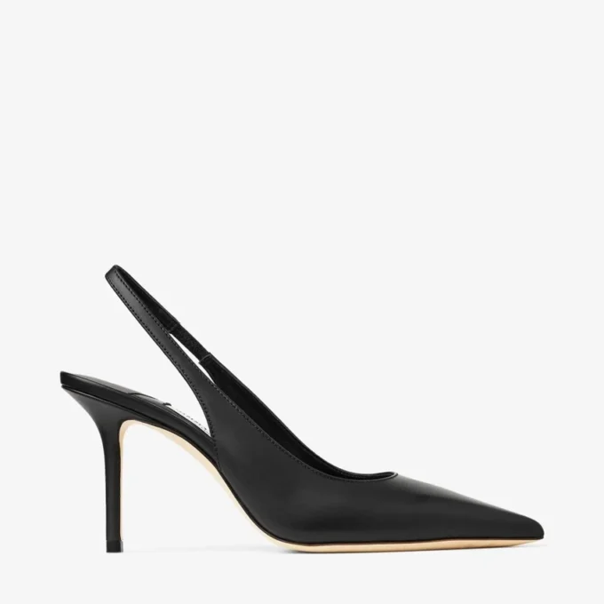 Love Sling Back 85 Slingback in pelle di vitello nera Love Sling Back 85 Slingback in pelle di vitello nera