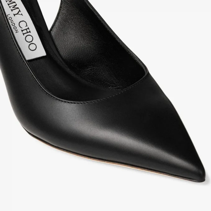 Love Sling Back 85 Slingback in pelle di vitello nera Love Sling Back 85 Slingback in pelle di vitello nera