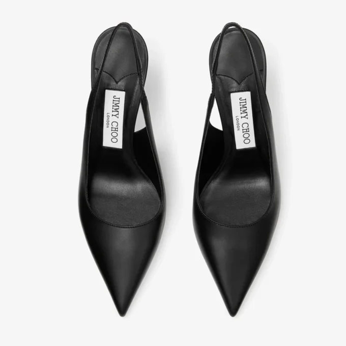 Love Sling Back 85 Slingback in pelle di vitello nera Love Sling Back 85 Slingback in pelle di vitello nera