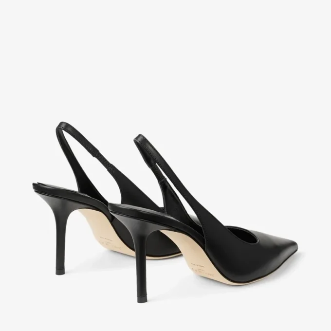 Love Sling Back 85 Slingback in pelle di vitello nera Love Sling Back 85 Slingback in pelle di vitello nera