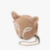 Mini borsa Soft Fox Mini borsa Fox in shearling color caramello Mini borsa Soft Fox Mini borsa Fox in shearling color caramello