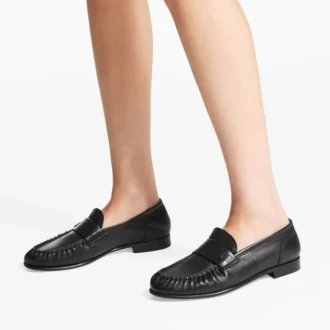 Mocassini Ellis F in morbida pelle nera Mocassini Ellis F in morbida pelle nera
