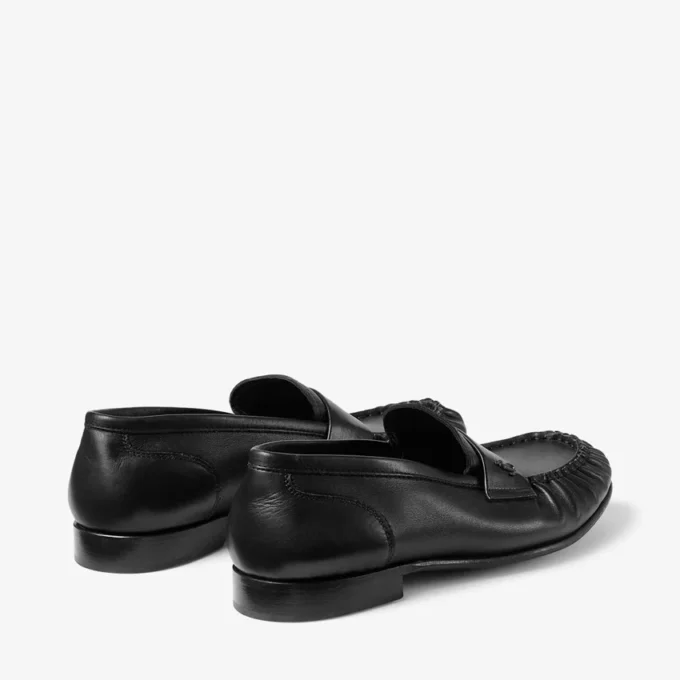 Mocassini Ellis F in morbida pelle nera Mocassini Ellis F in morbida pelle nera
