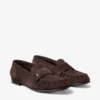 Mocassini Ellis in pelle scamosciata color cioccolato Mocassini Ellis in pelle scamosciata color cioccolato