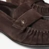 Mocassini Ellis in pelle scamosciata color cioccolato Mocassini Ellis in pelle scamosciata color cioccolato