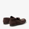 Mocassini Ellis in pelle scamosciata color cioccolato Mocassini Ellis in pelle scamosciata color cioccolato