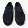 Mocassini Ellis in pelle scamosciata velour color Midnight Mocassini Ellis in pelle scamosciata velour color Midnight