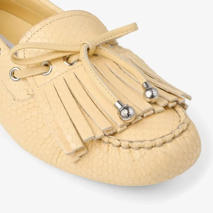 Mocassini Manon F in pelle stampata Elaphe Mocassini Manon F in pelle stampata Elaphe