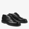 Mocassini Rowan Derby Brogue in pelle vintage nera Mocassini Rowan Derby Brogue in pelle vintage nera