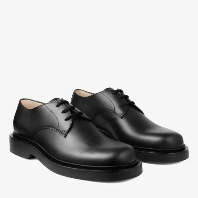 Mocassini Rowan Derby in pelle di vitello Box nera Mocassini Rowan Derby in pelle di vitello Box nera