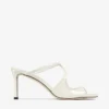 Mules Anise 75 in vernice color latte Mules Anise 75 in vernice color latte