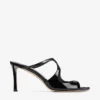 Mules Anise 75 in vernice nera