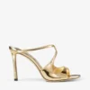 Mules Anise 95 in pelle Liquid Metal dorata Mules Anise 95 in pelle Liquid Metal dorata