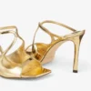 Mules Anise 95 in pelle Liquid Metal dorata Mules Anise 95 in pelle Liquid Metal dorata